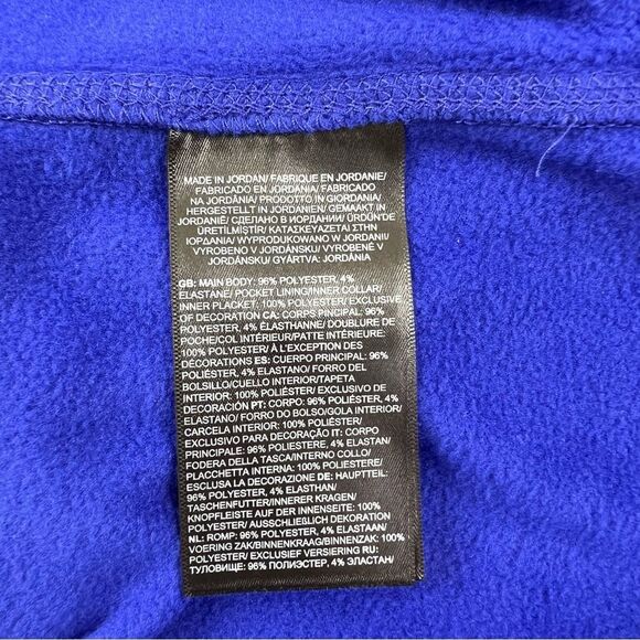 NWT The North Face Mens L Fleece Sweater 1/2 Zip Pullover Purple - Picture 7 of 8